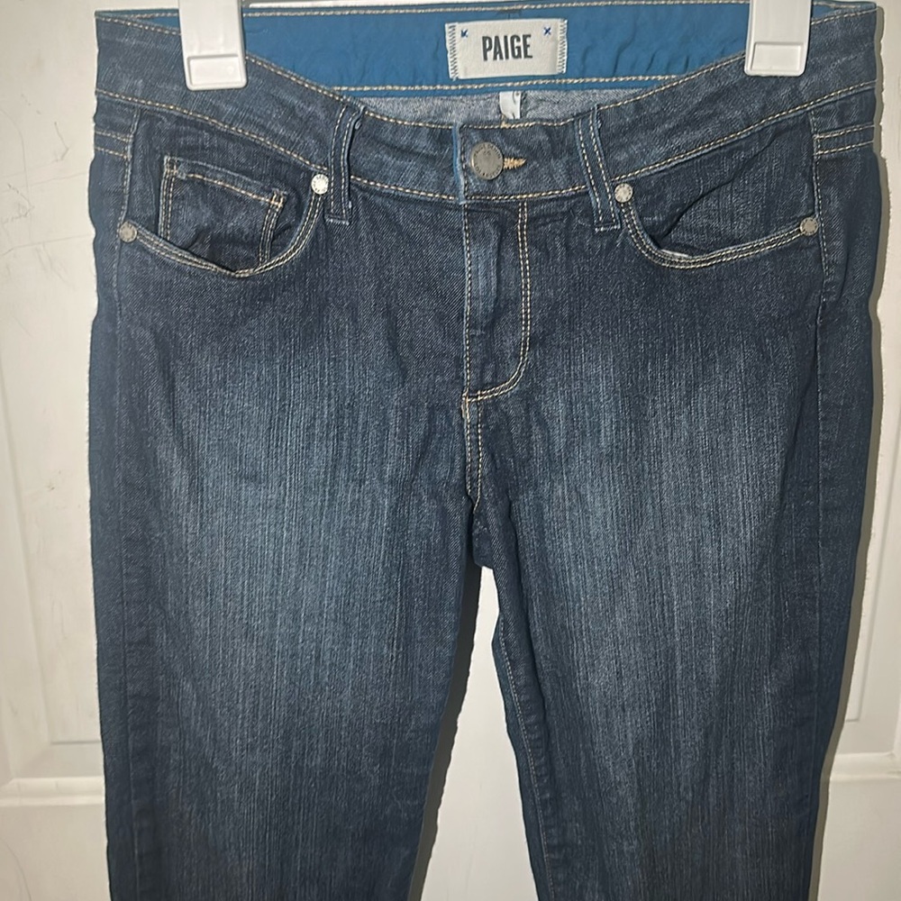 Women’s PAIGE Dark Blue Skyline Boot Jeans

Size: 29